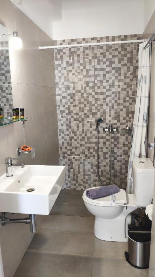 Apartment For 2-3 People Megalochori  Bagian luar foto