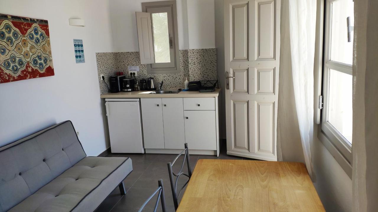 Apartment For 2-3 People Megalochori  Bagian luar foto