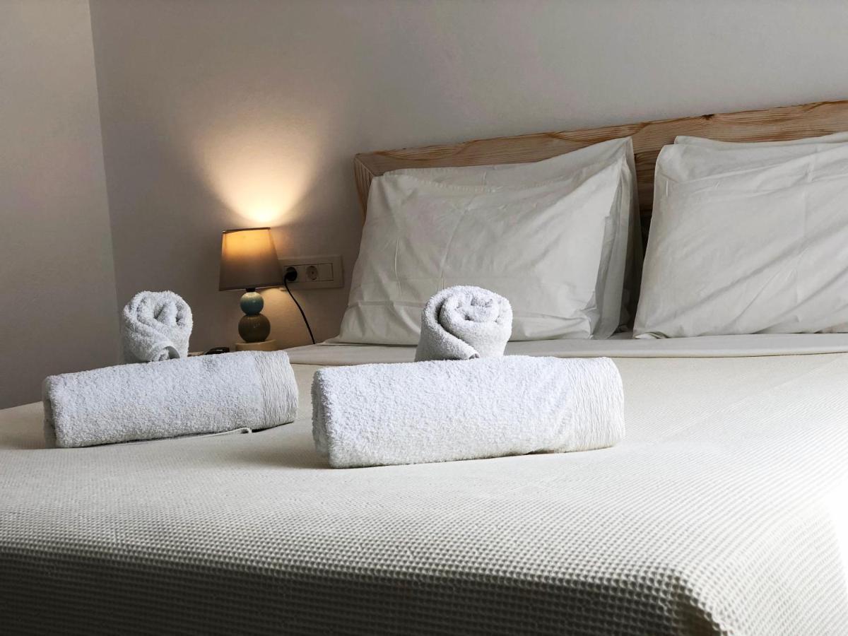Apartment For 2-3 People Megalochori  Bagian luar foto